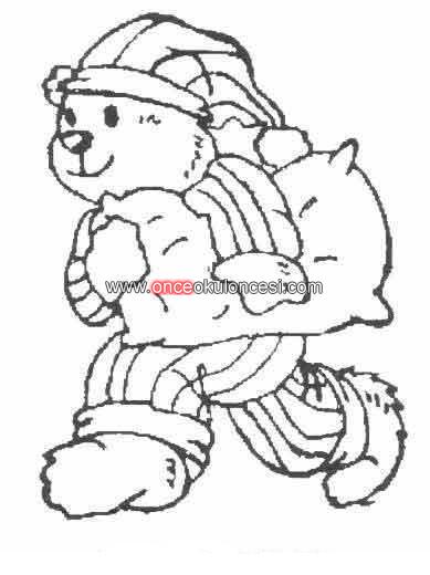 pajamas in the morning coloring pages - photo #17