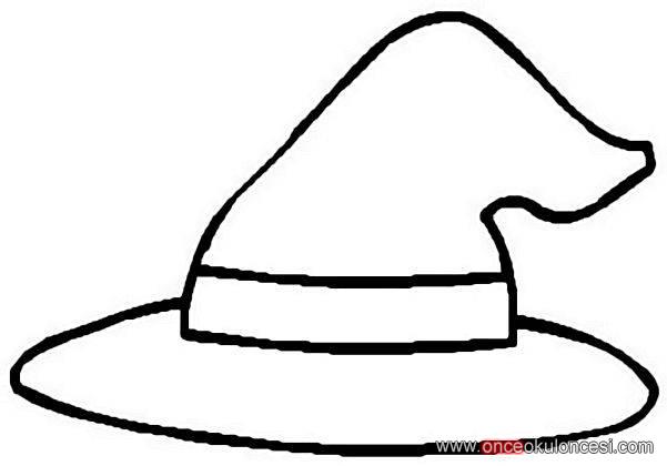simple witch coloring pages - photo #35