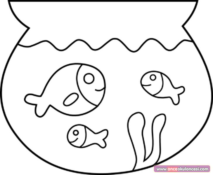 cartoon fish clipart black and white - photo #11