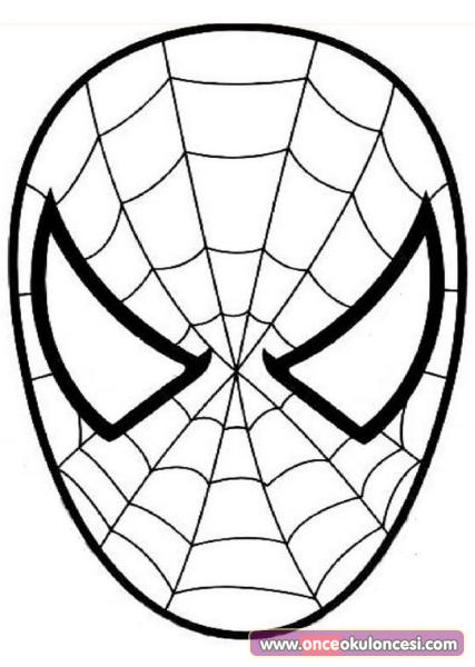 spiderman maskesi