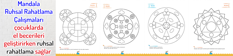 mandala boyama