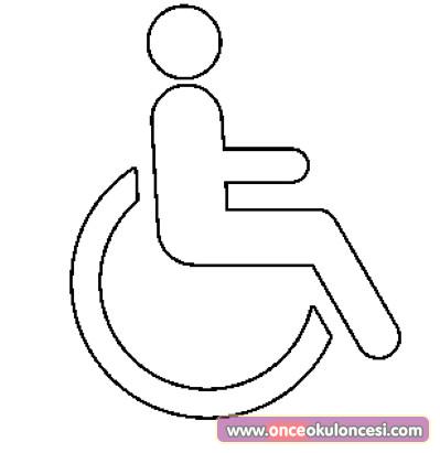 Engellilerle Ilgili Sembol Boyamalari